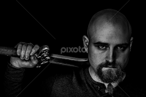 Stoic Warrior by Matthew Parks -  