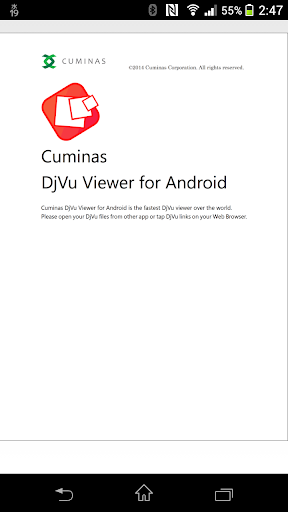 Cuminas DjVu Viewer