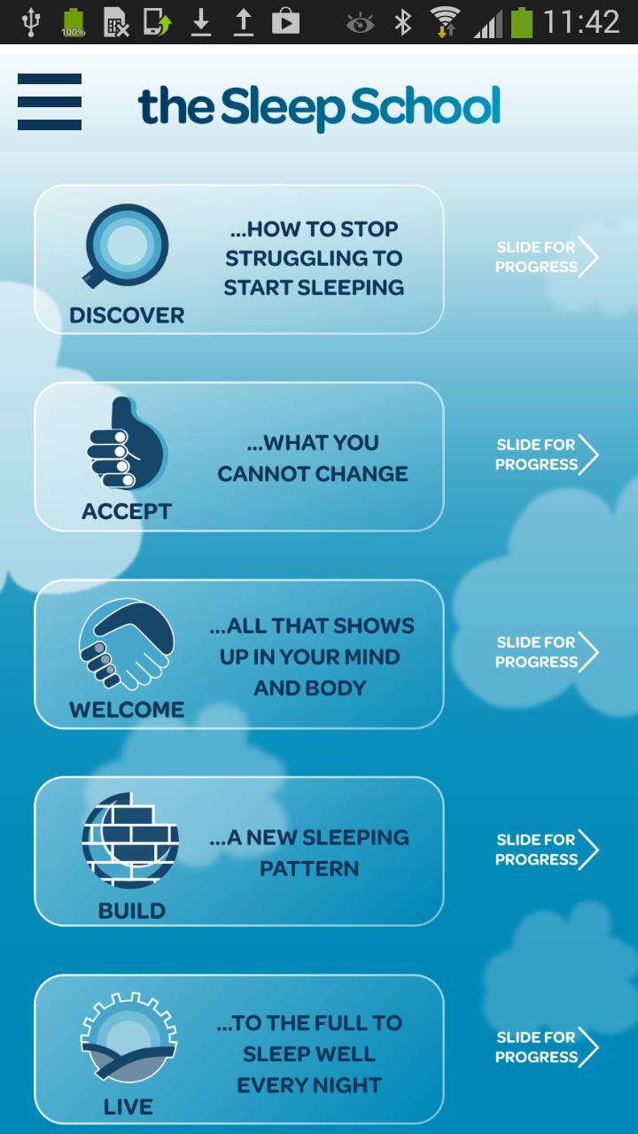 The Sleep School Screen 1