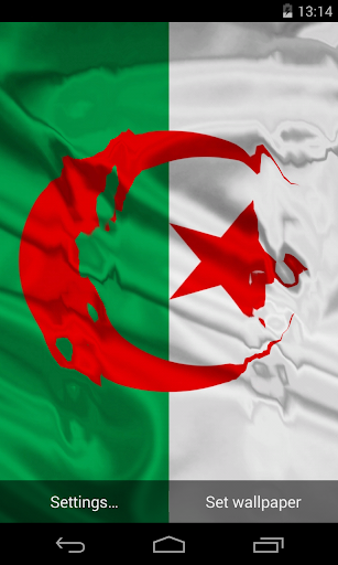 Flag of Algerian