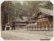 Exterieur van een schatkamer in Nikko
