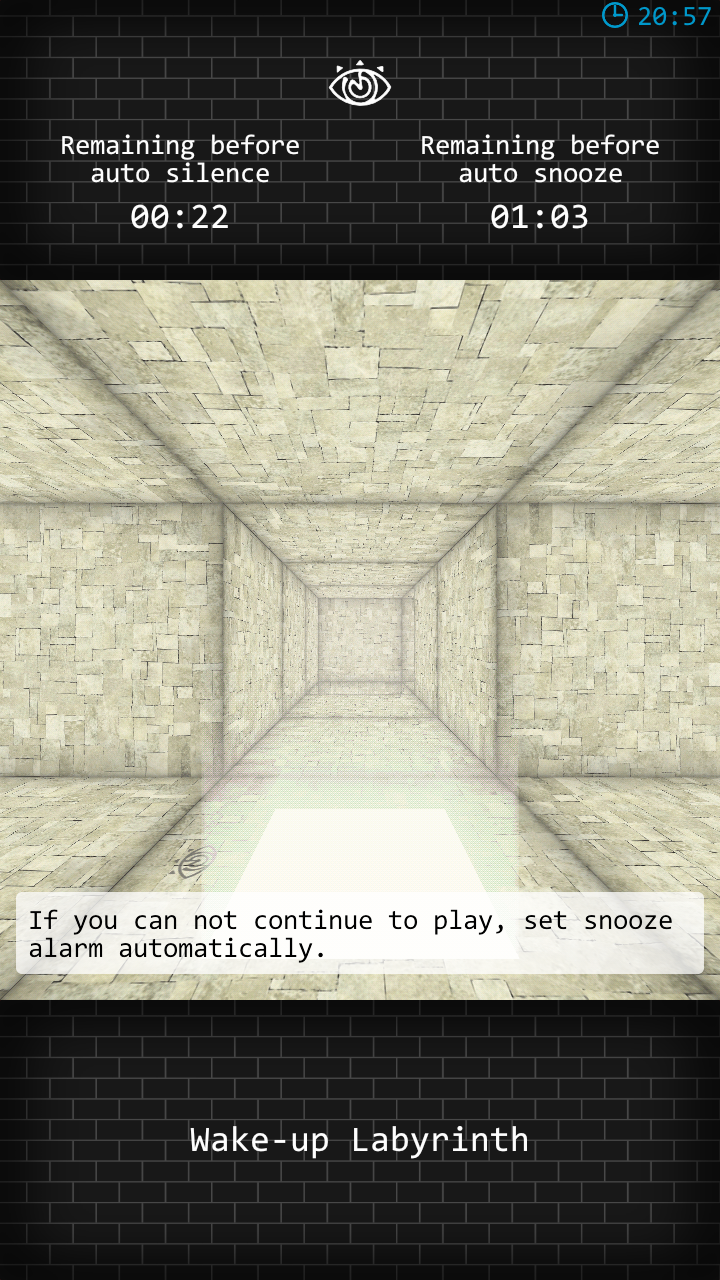 Wake-up Labyrinth(alarm clock) Screen 3