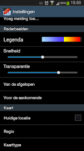 Regenmelding Screenshots 2