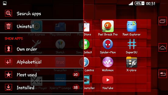 Red Tiles - Theme By Arjun