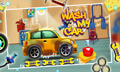 Android application Wash My Car For Kids screenshort