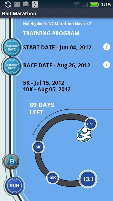 Hal Higdons 1/2 Marathon - N2 Screen 1
