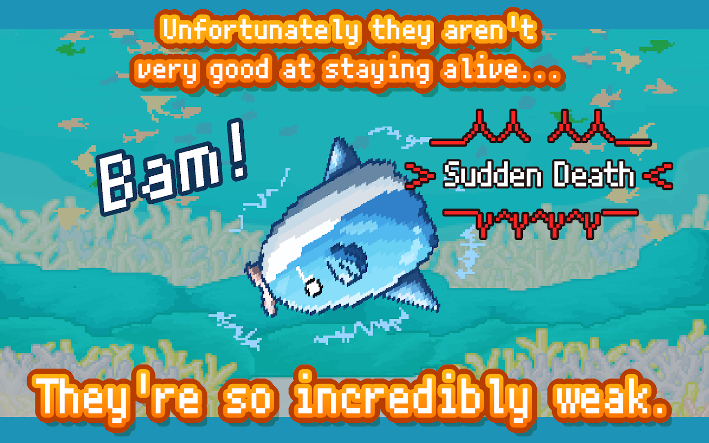 Survive! Mola mola! - screenshot