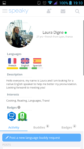 【免費教育App】Speaky - Language Exchange-APP點子