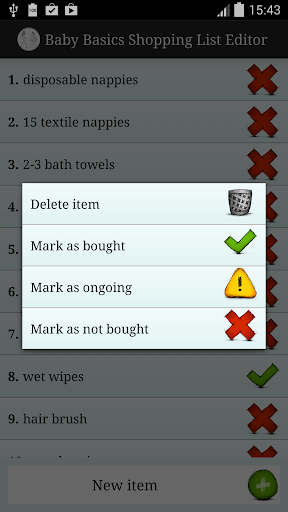 【免費購物App】Baby Clothes Shopping List-APP點子