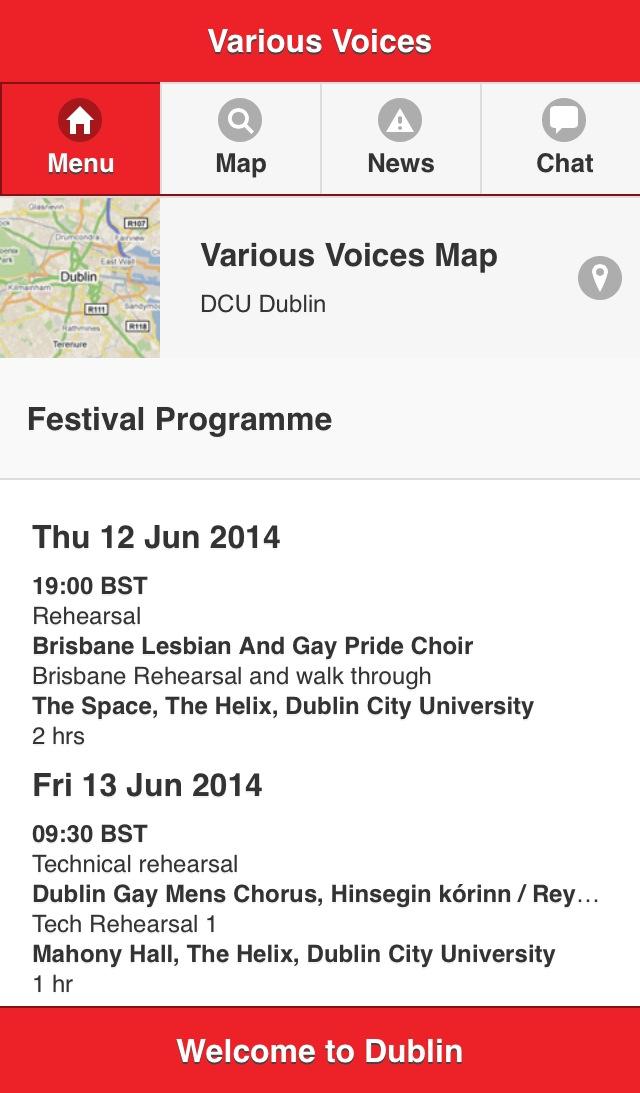 Dublin Gay Guide Screen 3