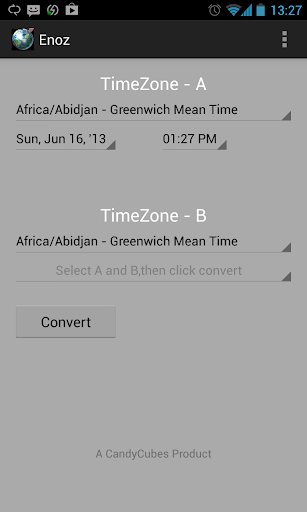 Enoz-Timezone Convertion