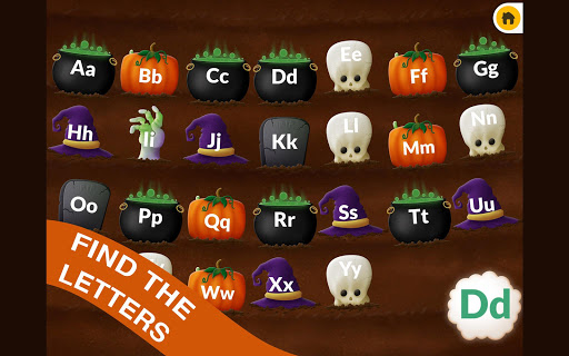 【免費教育App】ABC Phonics Halloween FREE-APP點子