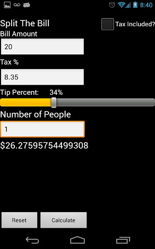 免費下載生產應用APP|Split The Bill Tip/Tax Calc app開箱文|APP開箱王