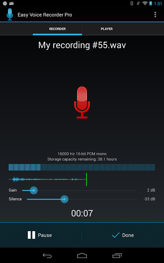 Easy Voice Recorder Pro v1.7.7 build 84 Apk | Unlimited ...