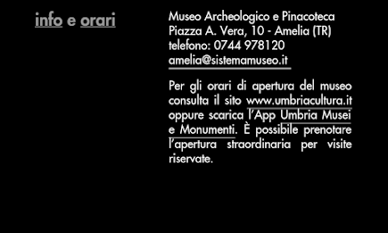 Amelia - Umbria Musei poster 8