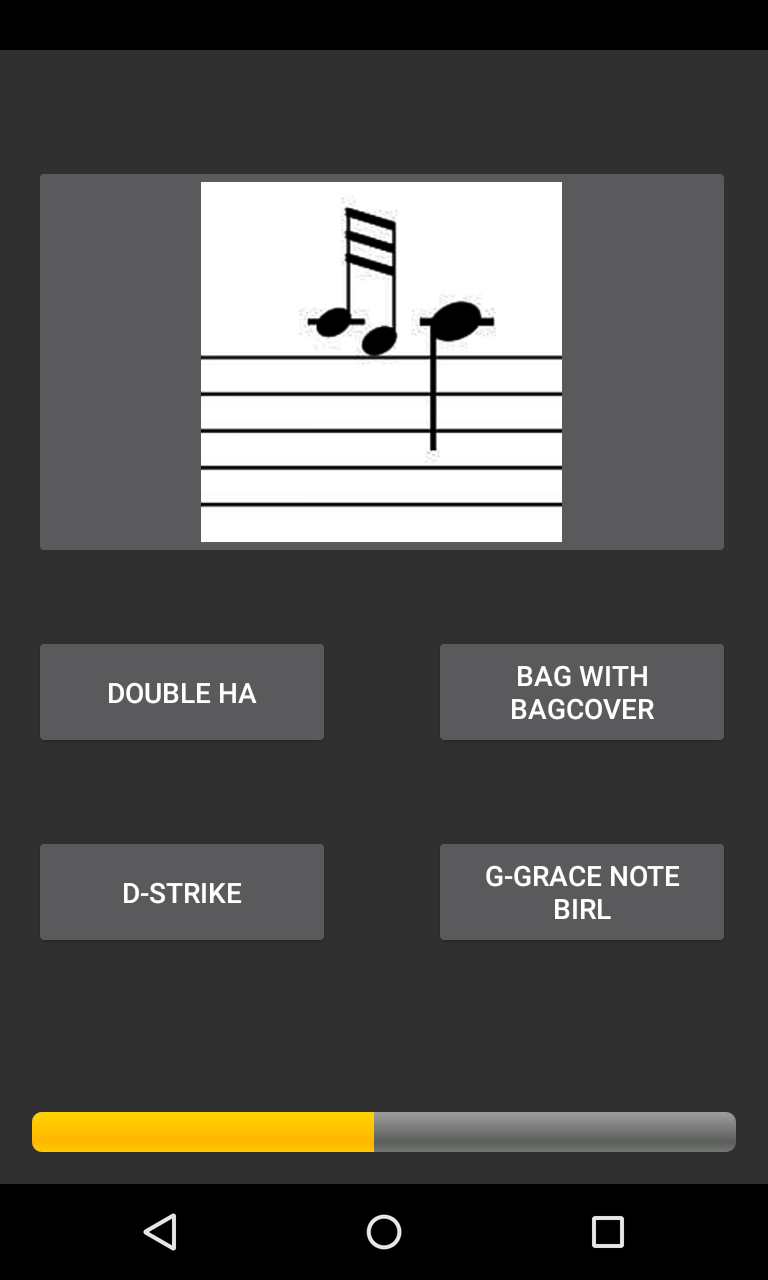 Bagpipe Tutor Pro Screen 1