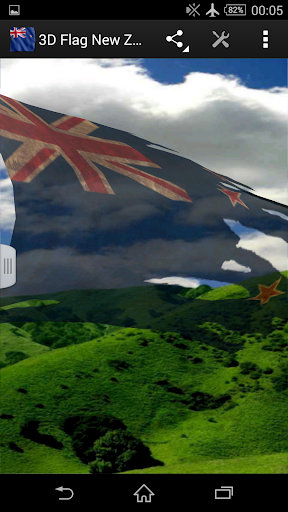 3D Flag New Zealand LWP