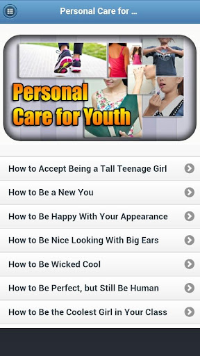 Personal Care For Youth