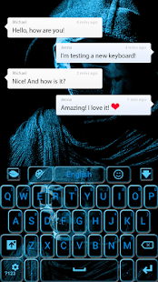 Free Neon Skull Keyboard APK for PC