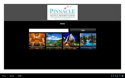 Pinnacle Hotels Resorts & Spas Screenshots 0