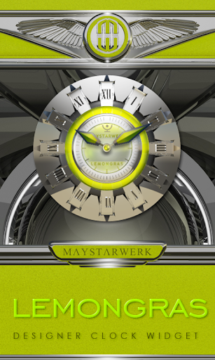 Clock Widget Lemongras