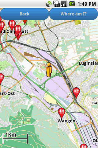 Stuttgart Amenities Map free