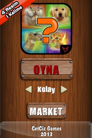 Android application 4 Resim 1 Kelime screenshort