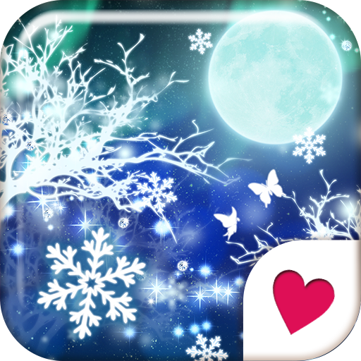 可愛換裝桌布★Winter at night LOGO-APP點子