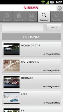 NISSAN GLOBAL App