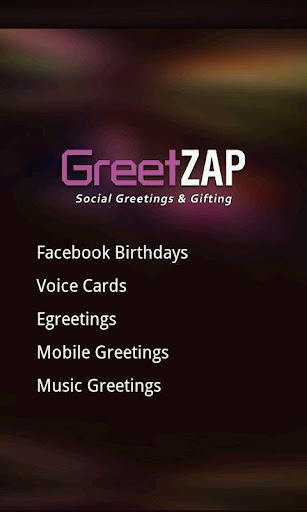 GreetZAP:Social VoiceGreetings