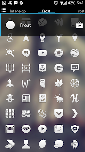 White Frost Go Apex Nova Theme apk cracked download - screenshot thumbnail