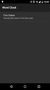 WordClock Widget Screenshots 2