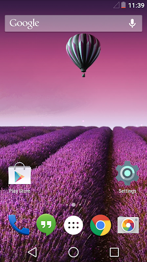 Lavender Garden Live Wallpaper