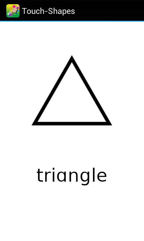Touch-Shapes Screen 3