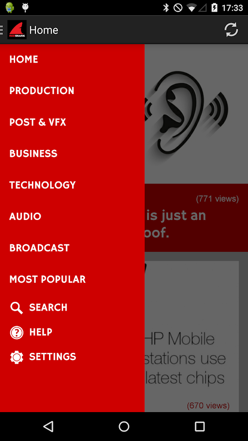Redshark Screenshot