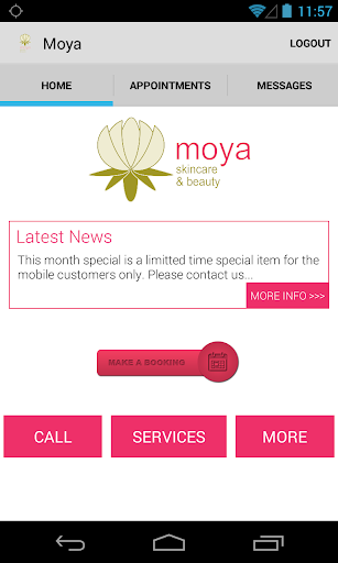 Moya - Beta App