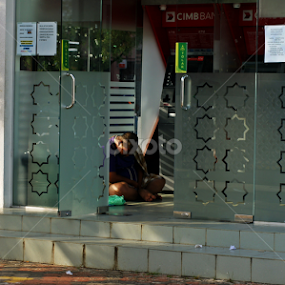 homeless by Sina Moh - People Street & Candids
