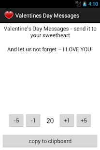 Valentines Day Messages Screenshots 1