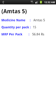 Medicine M.R.P-Health Free app - screenshot thumbnail