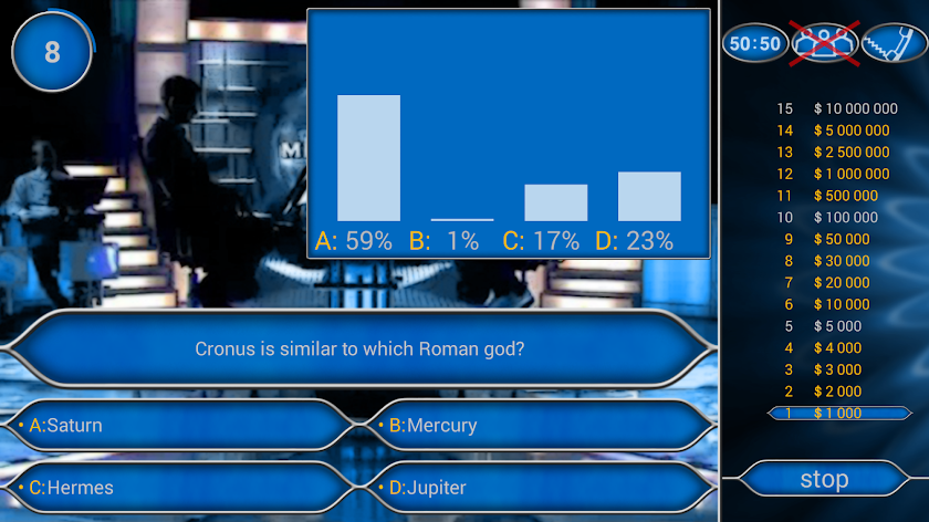 Millionaire Quiz FREE Screen 2
