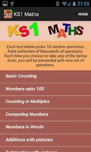 Download Key Stage 1(KS1) Maths APK