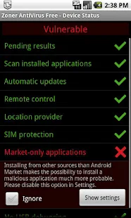 Zoner AntiVirus Free - screenshot thumbnail
