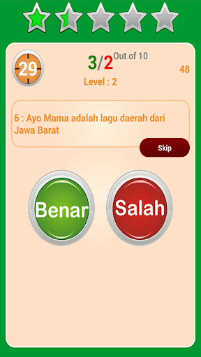 【免費益智App】Kuis Benar Atau Salah-APP點子