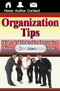 Organization Tips