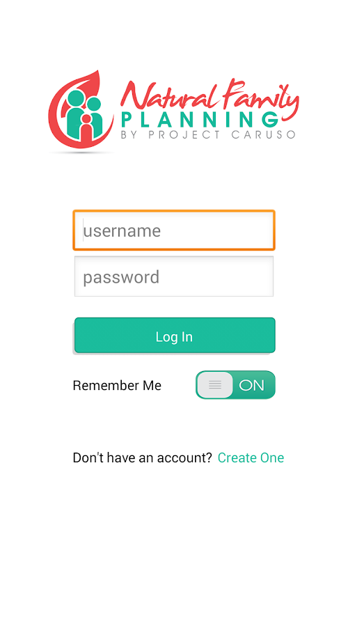 Android application Natural Family Planning (NFP) screenshort