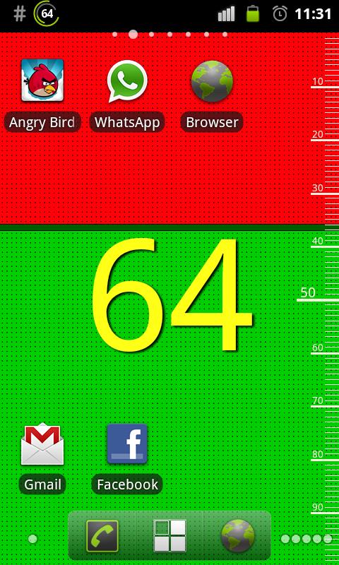 Battery Level Wallpaper Pro Screen 3