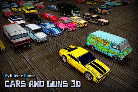 Android application Cars And Guns 3D screenshort