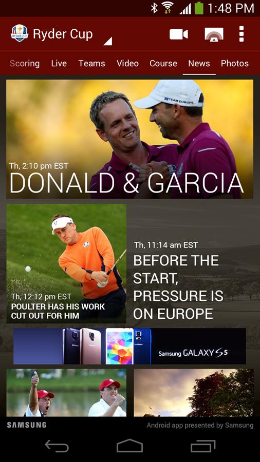 2014 Ryder Cup Android Apps on Google Play