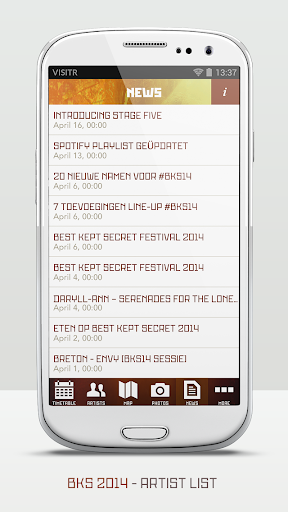 【免費娛樂App】Best Kept Secret festival 2014-APP點子