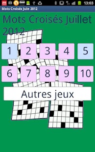 Crosswords 07 - náhled